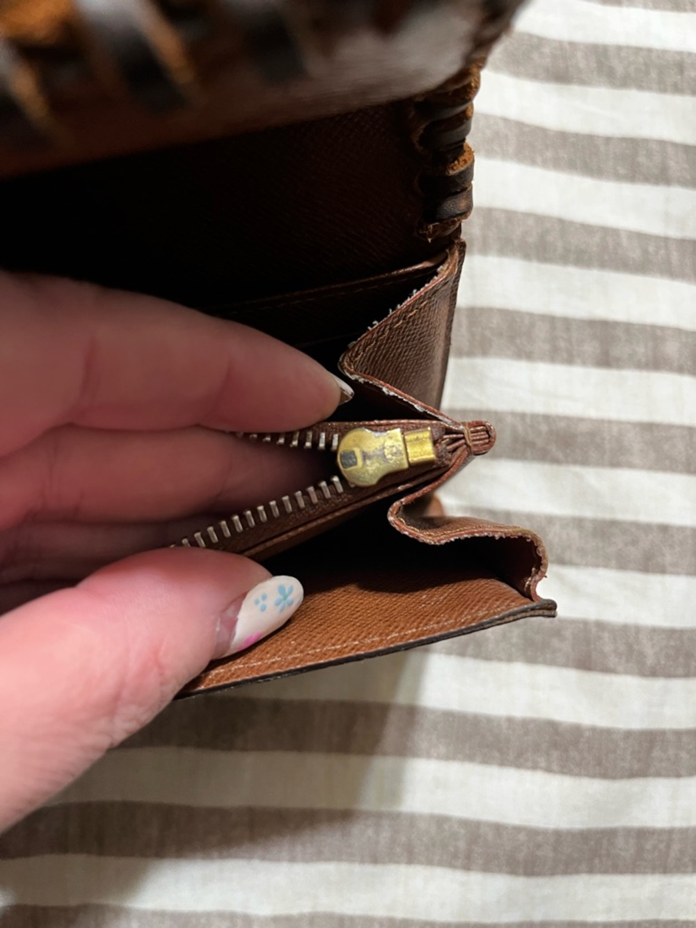 Louis Vuitton Monogram Braided Edge Wallet - 💯 guaranteed authentic! - Picture 8 of 13